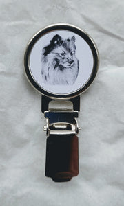 German Spitz Dog Show Ring Clip