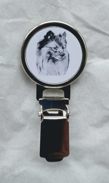 German Spitz Dog Show Ring Clip