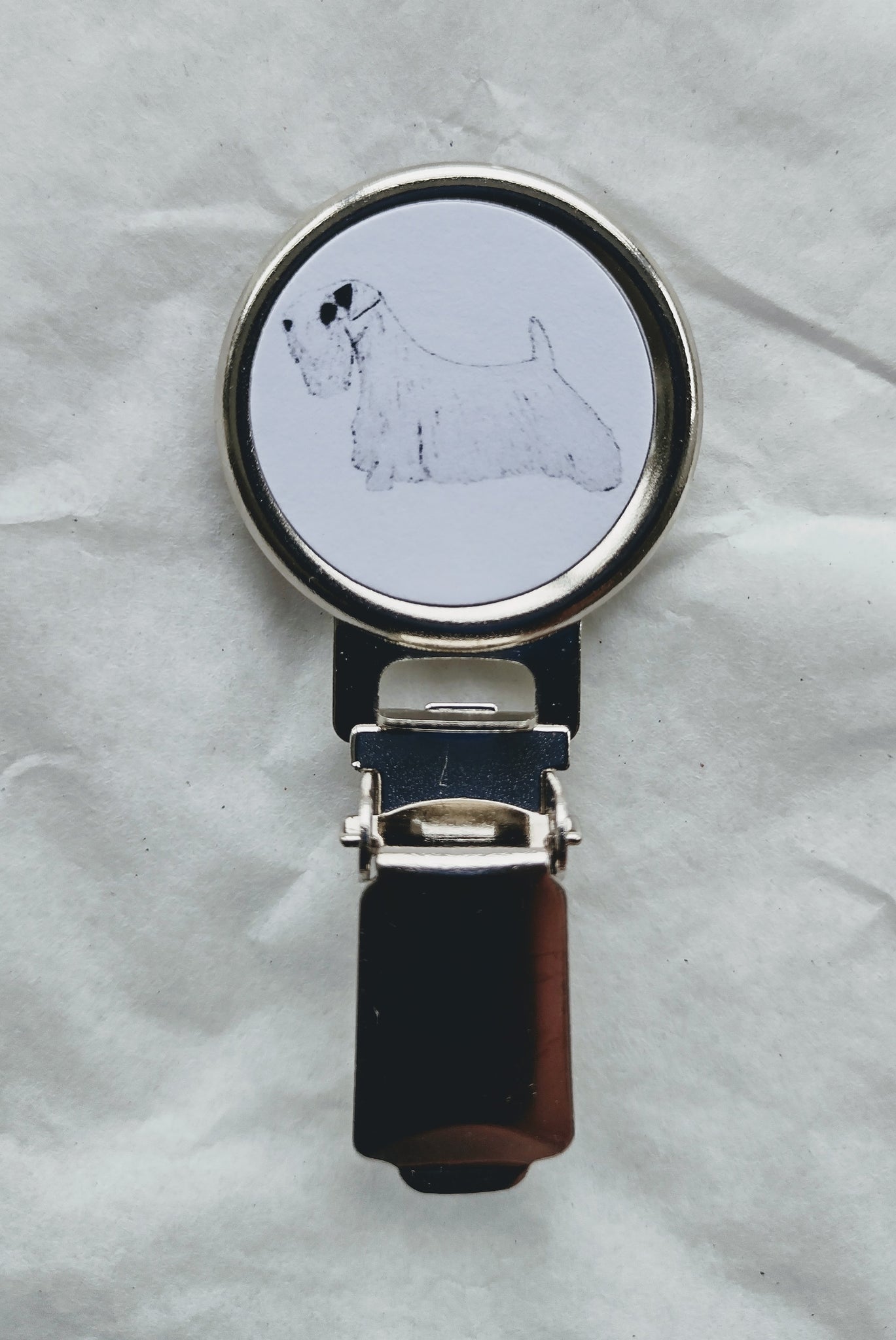 Sealyham Terrier Dog Show Ring Clip