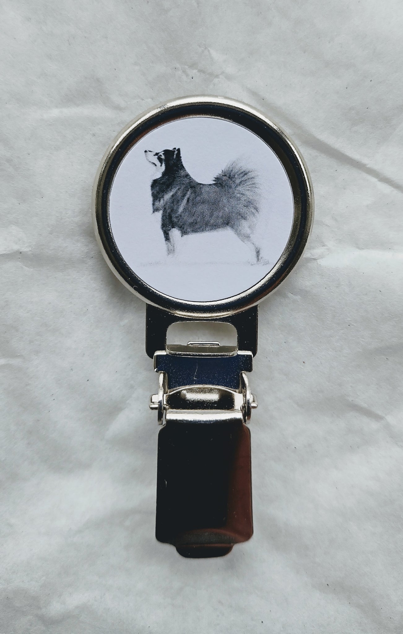 Finnish Lapphund Dog Show Ring Clip