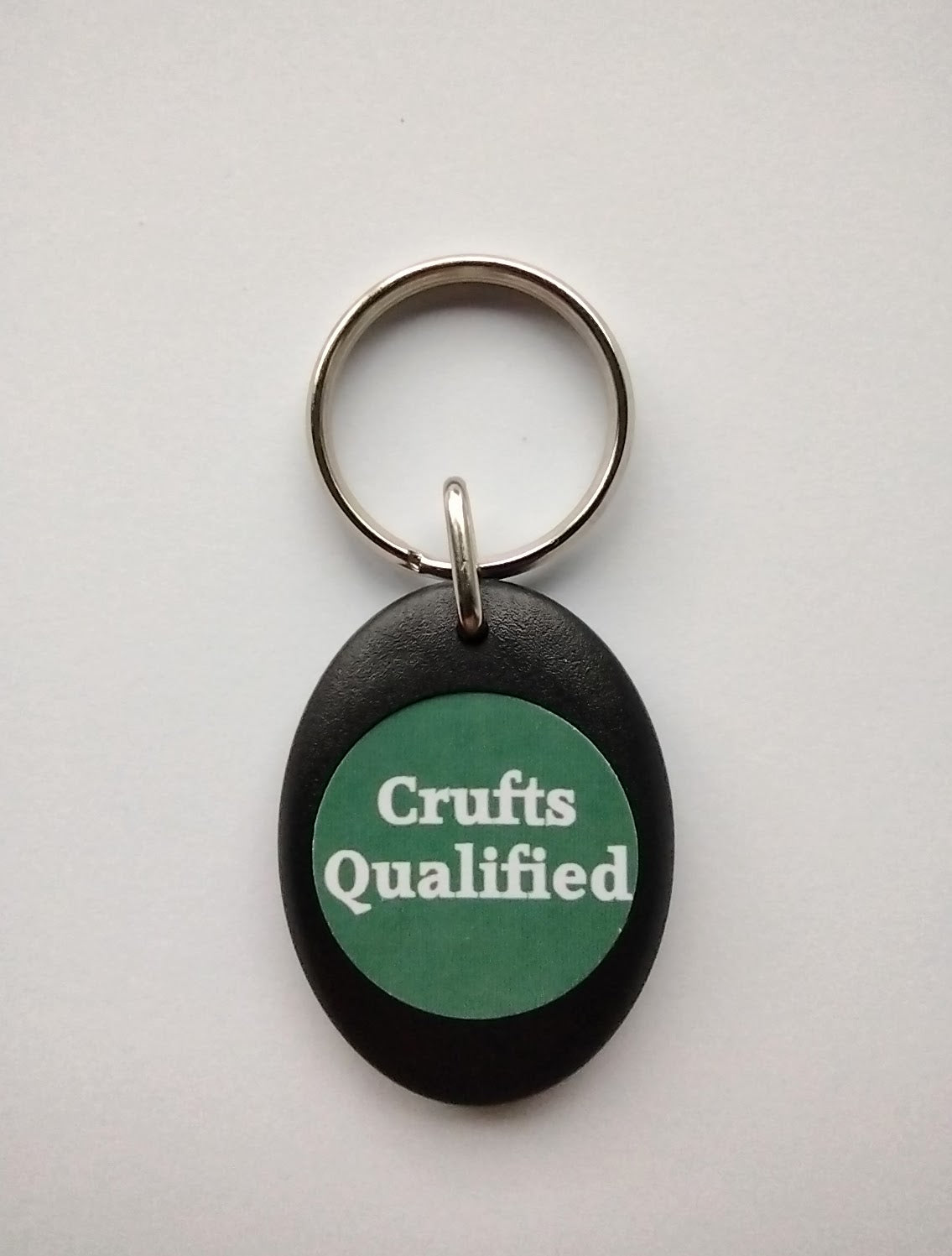 Crufts Qualified Dog Show Winner Keyring