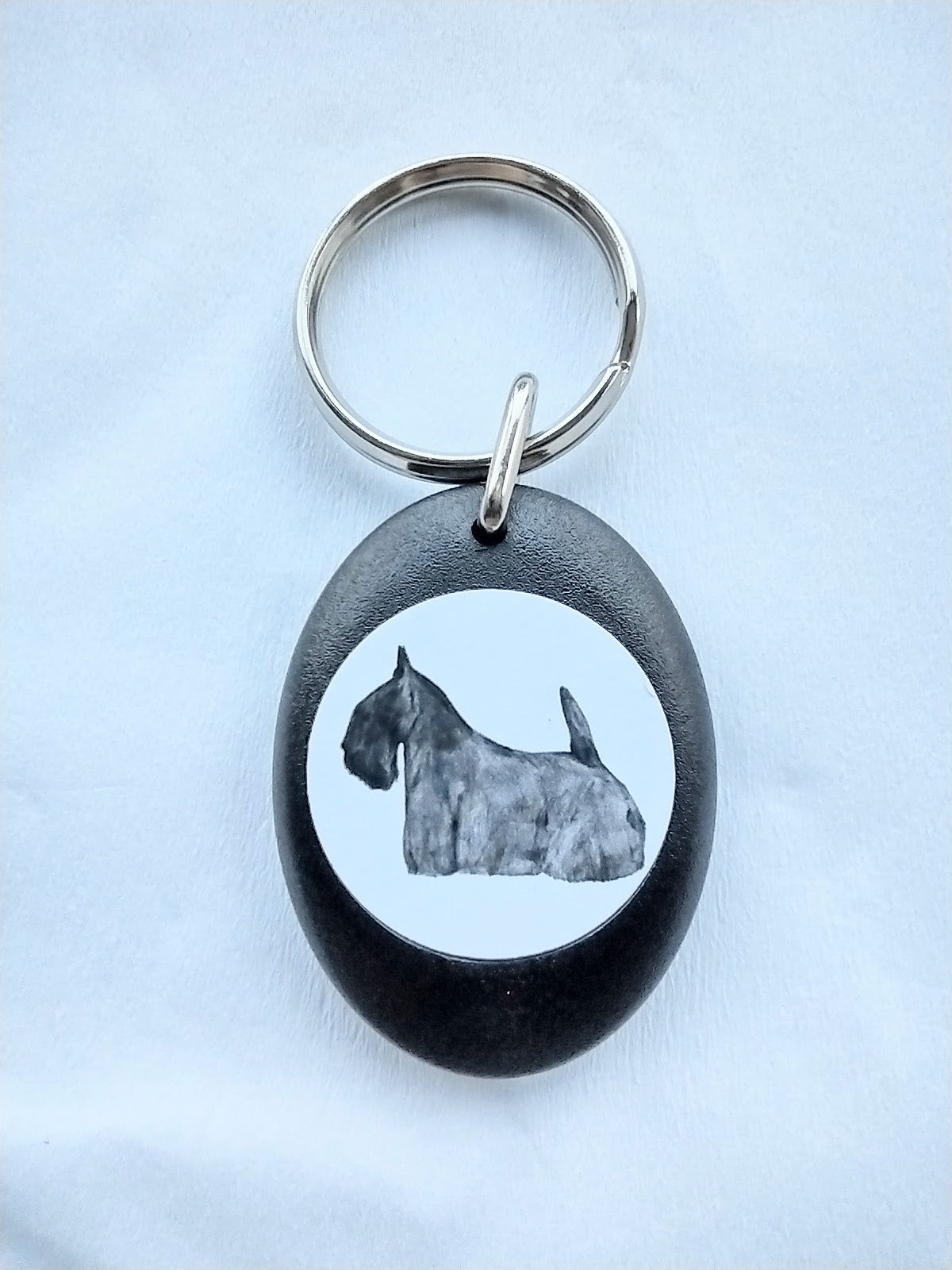 Scottish Terrier Keyring