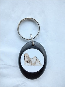 Lhasa Apso Keyring