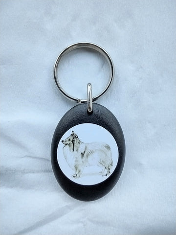 Shetland Sheepdog Keyring