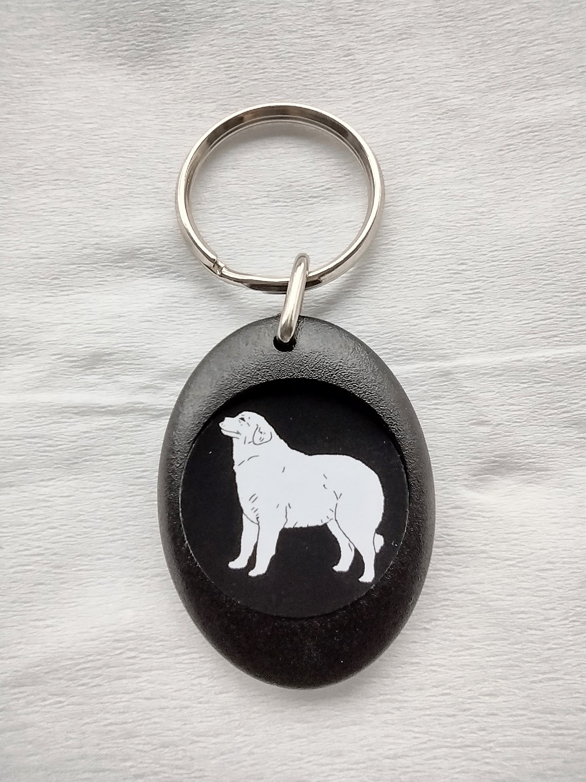 Maremma Sheepdog Keyring