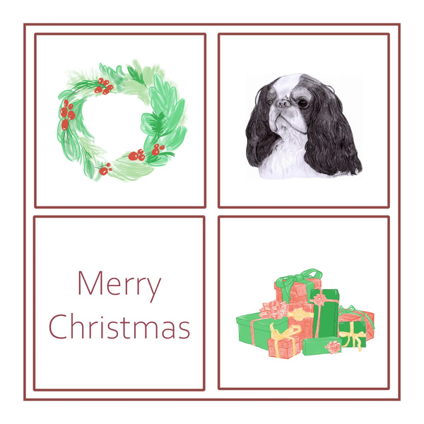 King Charles Spaniel Christmas Card Choice of 3