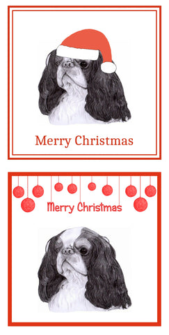 King Charles Spaniel Christmas Cards Pack of 6
