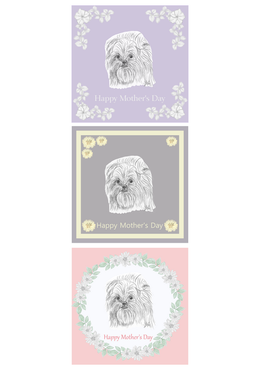 Affenpinscher Mother's Day Card