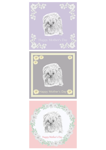 Affenpinscher Mother's Day Card