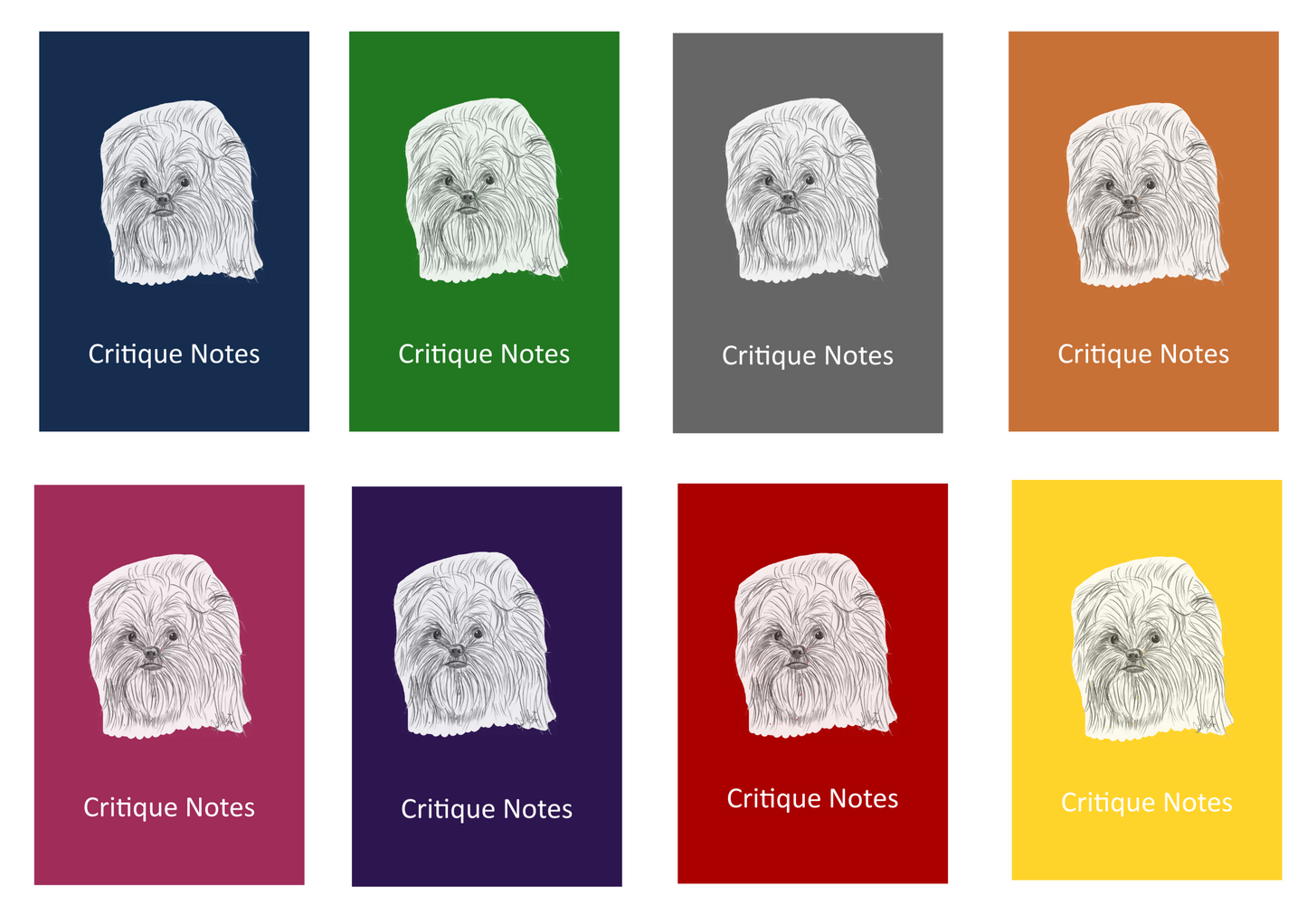 Affenpinscher Dog Show Judging Critique Notes Book A5