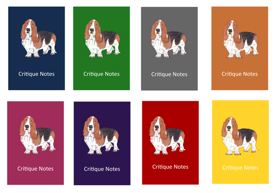 Basset Hound Dog Show Judging Critique Notes Book A5