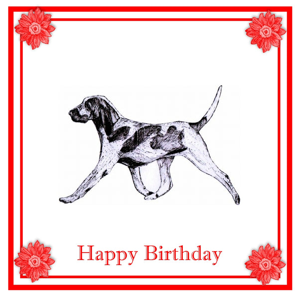 Bracco Italiano Greeting Card Choice of 6 Designs BIRTHDAY, THINKING OF YOU, BLANK