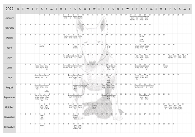 Bull Terrier Dog Show 2022 Year Planner A4