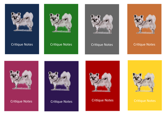 L/C Chihuahua Dog Show Judging Critique Notes Book A5