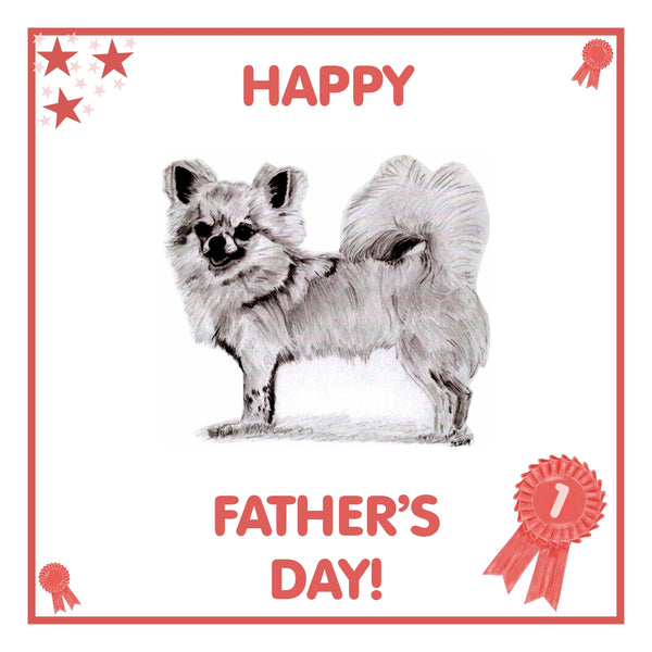 L/C Chihuahua Father's Day Card PERSONALISATION AVAILABLE