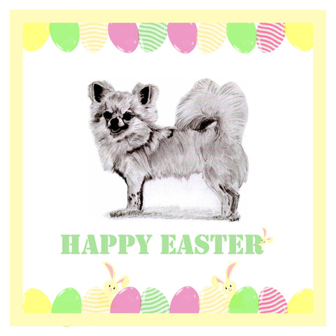 L/C Chihuahua Easter Card 1 Card or Pack of 3 Cards
