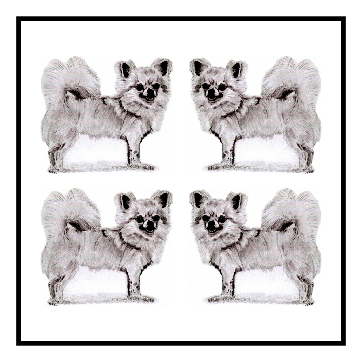L/C Chihuahua Greeting Card Choice of 6 Designs BIRTHDAY, THINKING OF YOU, BLANK