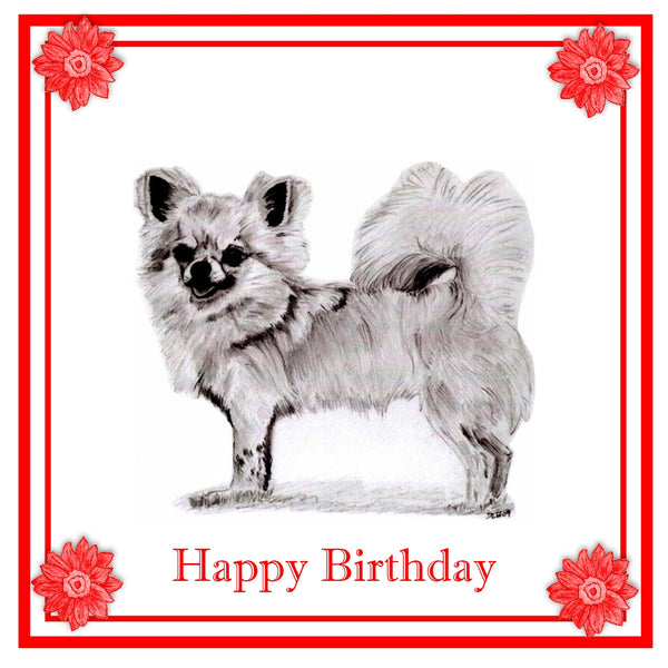 L/C Chihuahua Greeting Card Choice of 6 Designs BIRTHDAY, THINKING OF YOU, BLANK