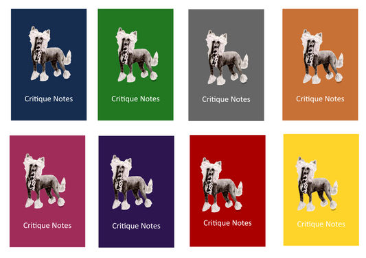 Chinese Crested Dog Show Judging Critique Notes Book A5