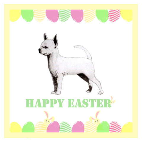 S/C Chihuahua Easter Card 1 Card or Pack of 3 Cards
