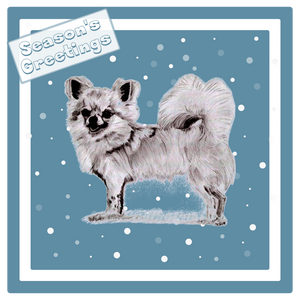 L/C Chihuahua Christmas Card Choice of 3 Card Designs Single or Multi Pack