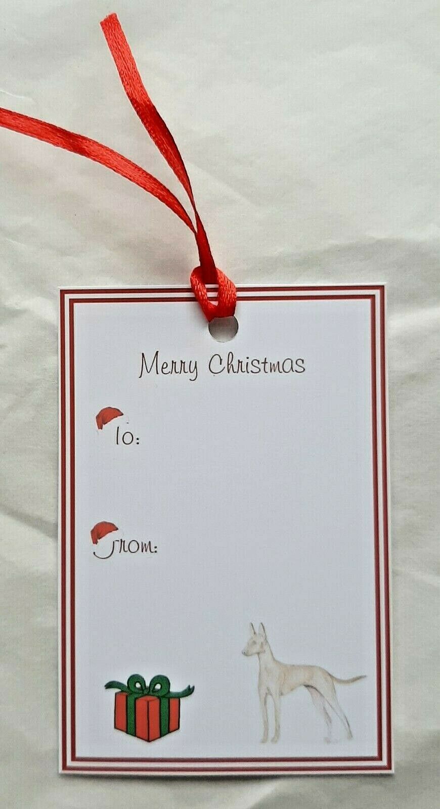 Cirnecco dell'Etna Christmas Gift Tags Pack of 8