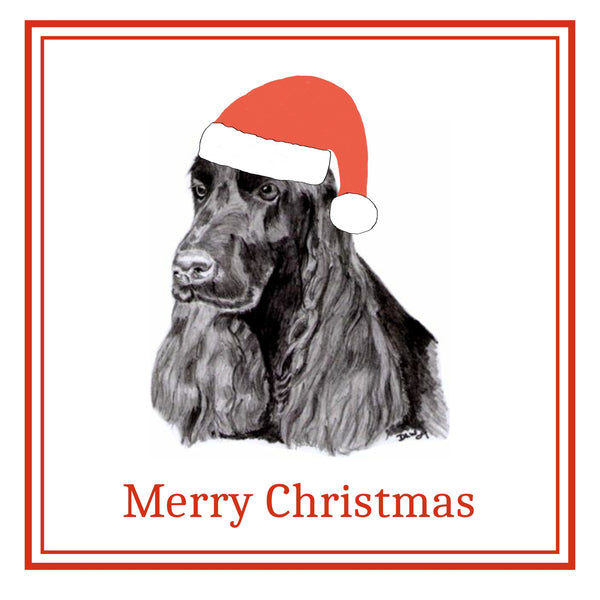 Cocker Spaniel Christmas Cards Pack of 6