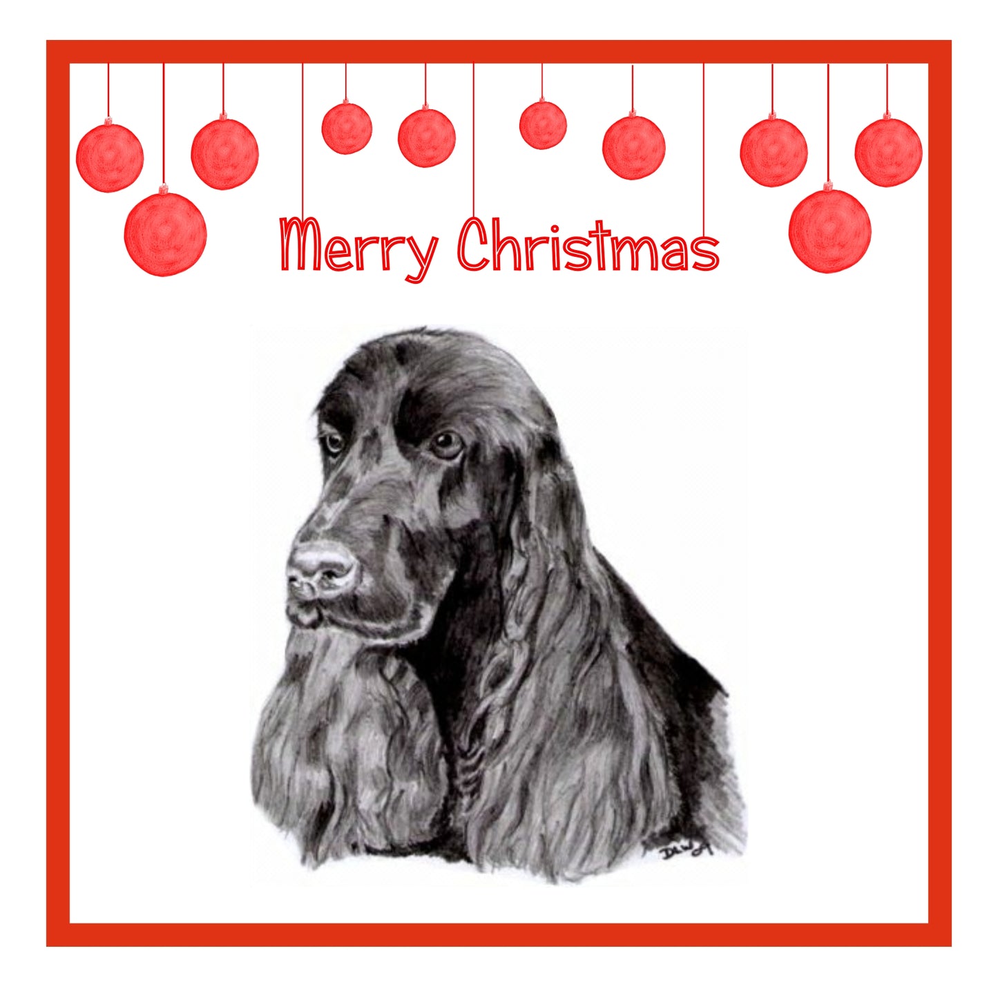 Cocker Spaniel Christmas Card Choice of 3