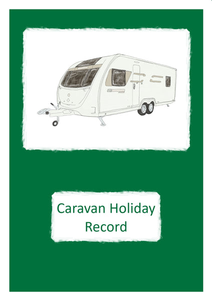 Caravan Holiday Record Log Book