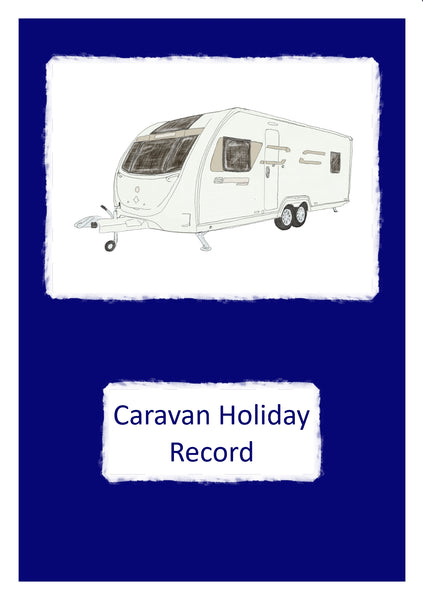 Caravan Holiday Record Log Book