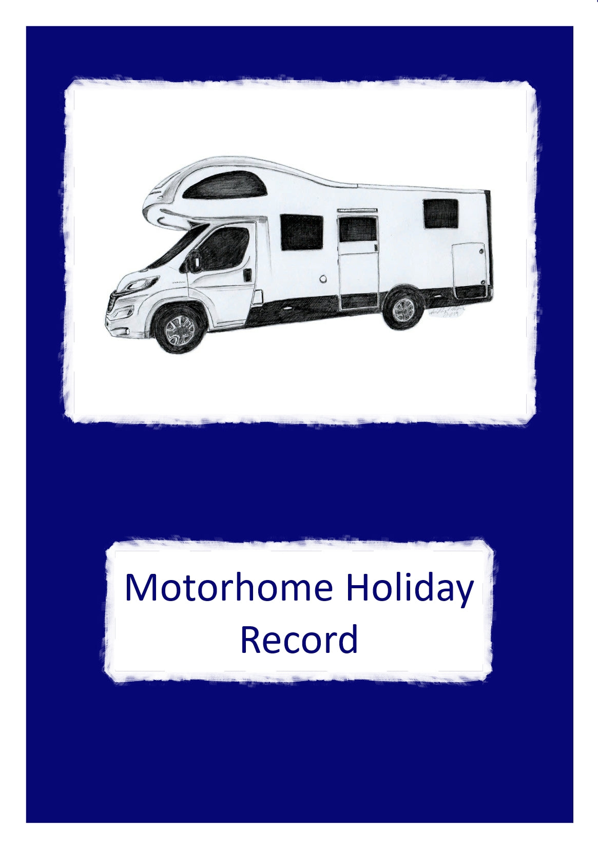 Motorhome Holiday Record Log Book