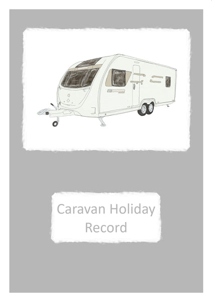 Caravan Holiday Record Log Book