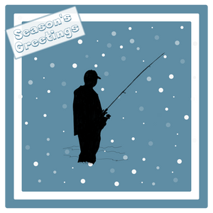 Fisherman Christmas Card Choice of 3 Card Designs Single or Multi Pack