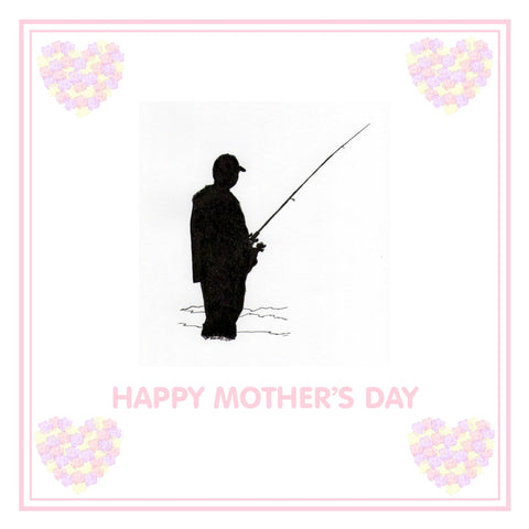 Fisherman Mother's Day Card PERSONALISATION AVAILABLE