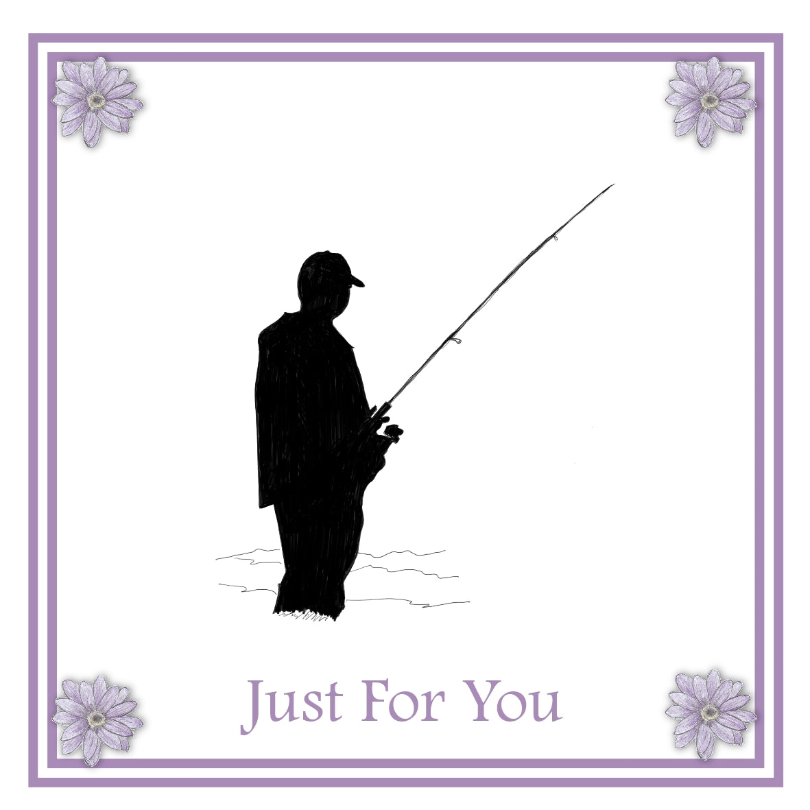 Fisherman Greeting Card Choice of 6 Designs BIRTHDAY, THINKING OF YOU, BLANK