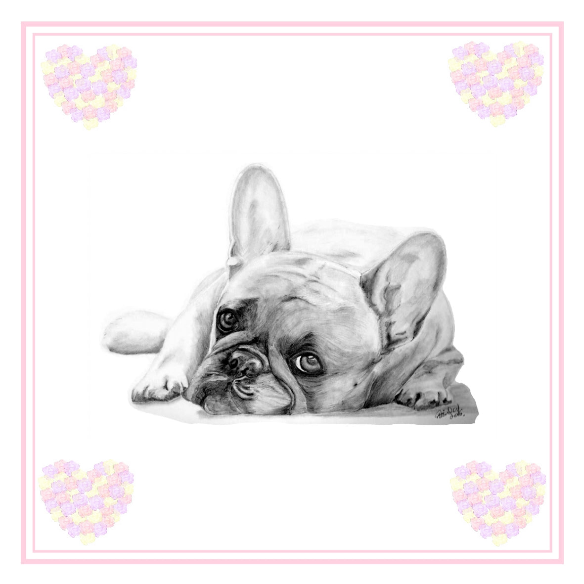 French Bulldog (B) Greeting Card Choice of 6 Designs BIRTHDAY, THINKING OF YOU, BLANK