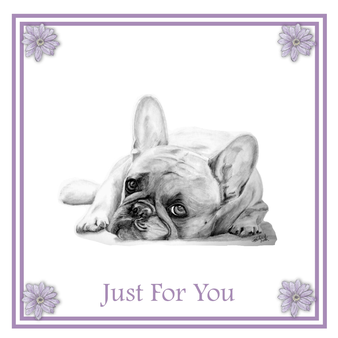 French Bulldog (B) Greeting Card Choice of 6 Designs BIRTHDAY, THINKING OF YOU, BLANK