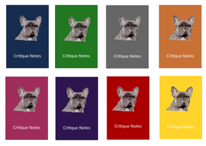 French Bulldog Dog Show Judging Critique Notes Book A5