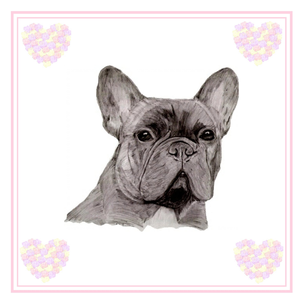 French Bulldog (A) Greeting Card Choice of 6 Designs BIRTHDAY, THINKING OF YOU, BLANK
