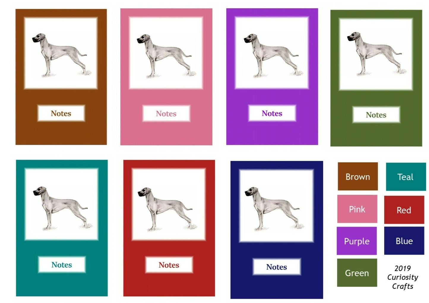 Great Dane A5 Wire Bound Notebook