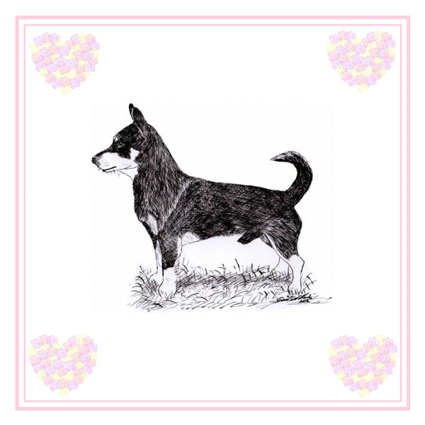 Lancashire Heeler Greeting Card Choice of 6 Designs BIRTHDAY, THINKING OF YOU, BLANK