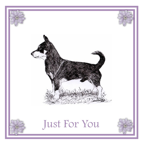 Lancashire Heeler Greeting Card Choice of 6 Designs BIRTHDAY, THINKING OF YOU, BLANK