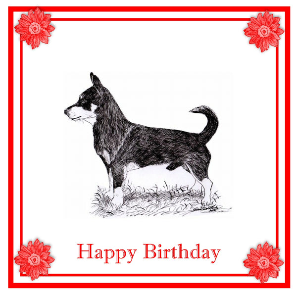 Lancashire Heeler Greeting Card Choice of 6 Designs BIRTHDAY, THINKING OF YOU, BLANK