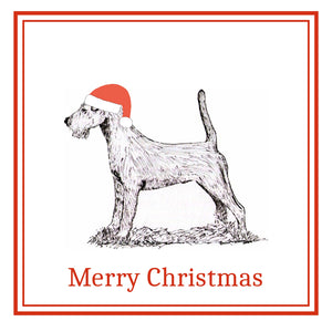 Irish Terrier Christmas Card Choice of 3