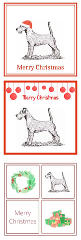 Irish Terrier Christmas Card Choice of 3