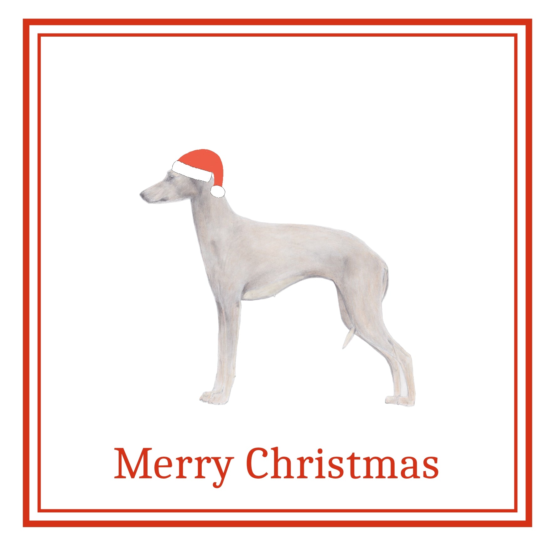 Italian Greyhound Christmas Card Choice of 3