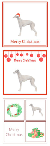 Italian Greyhound Christmas Card Choice of 3