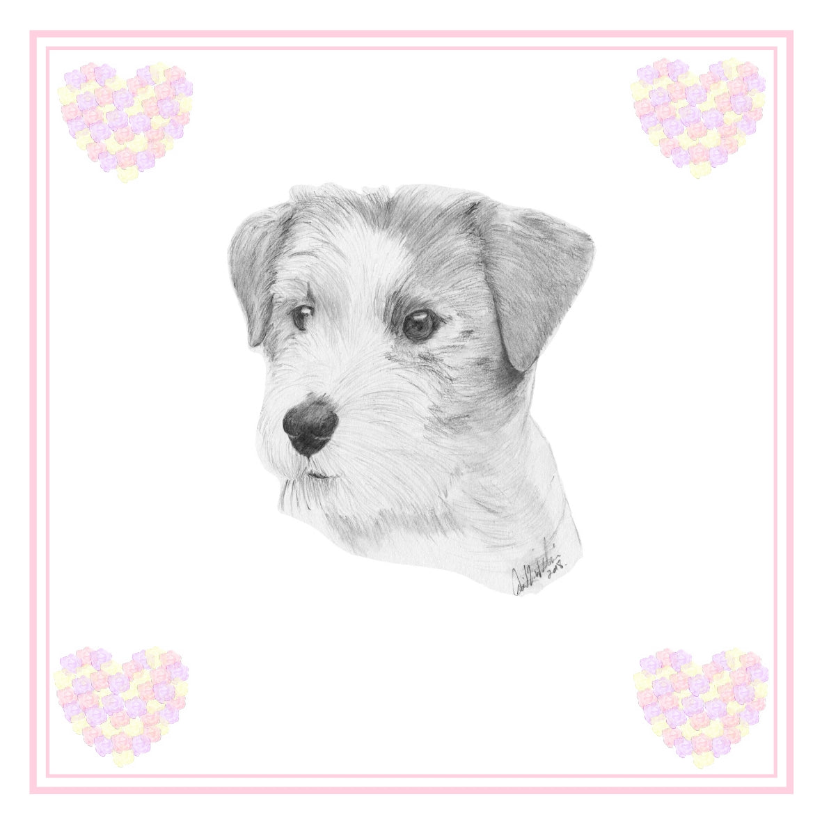 Jack Russell Terrier Greeting Card Choice of 6 Designs BIRTHDAY, THINKING OF YOU, BLANK