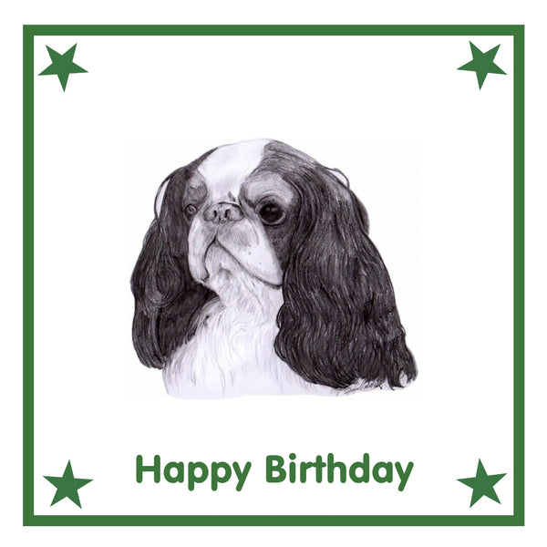 King Charles Spaniel  Greeting Card Choice of 6 Designs BIRTHDAY, THINKING OF YOU, BLANK