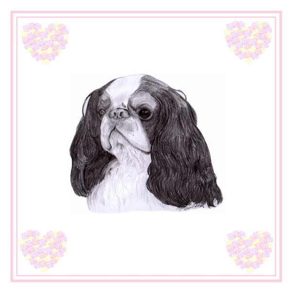 King Charles Spaniel  Greeting Card Choice of 6 Designs BIRTHDAY, THINKING OF YOU, BLANK